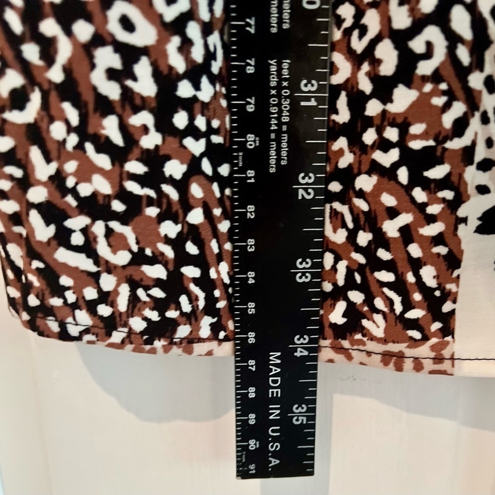HIATUS Patch work Floral & Animal Print Babydoll Dress, Size M - Picture 7 of 9